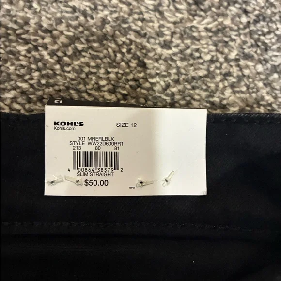 Nine West Black Sculpting Denim Pants - Picture 5 of 5